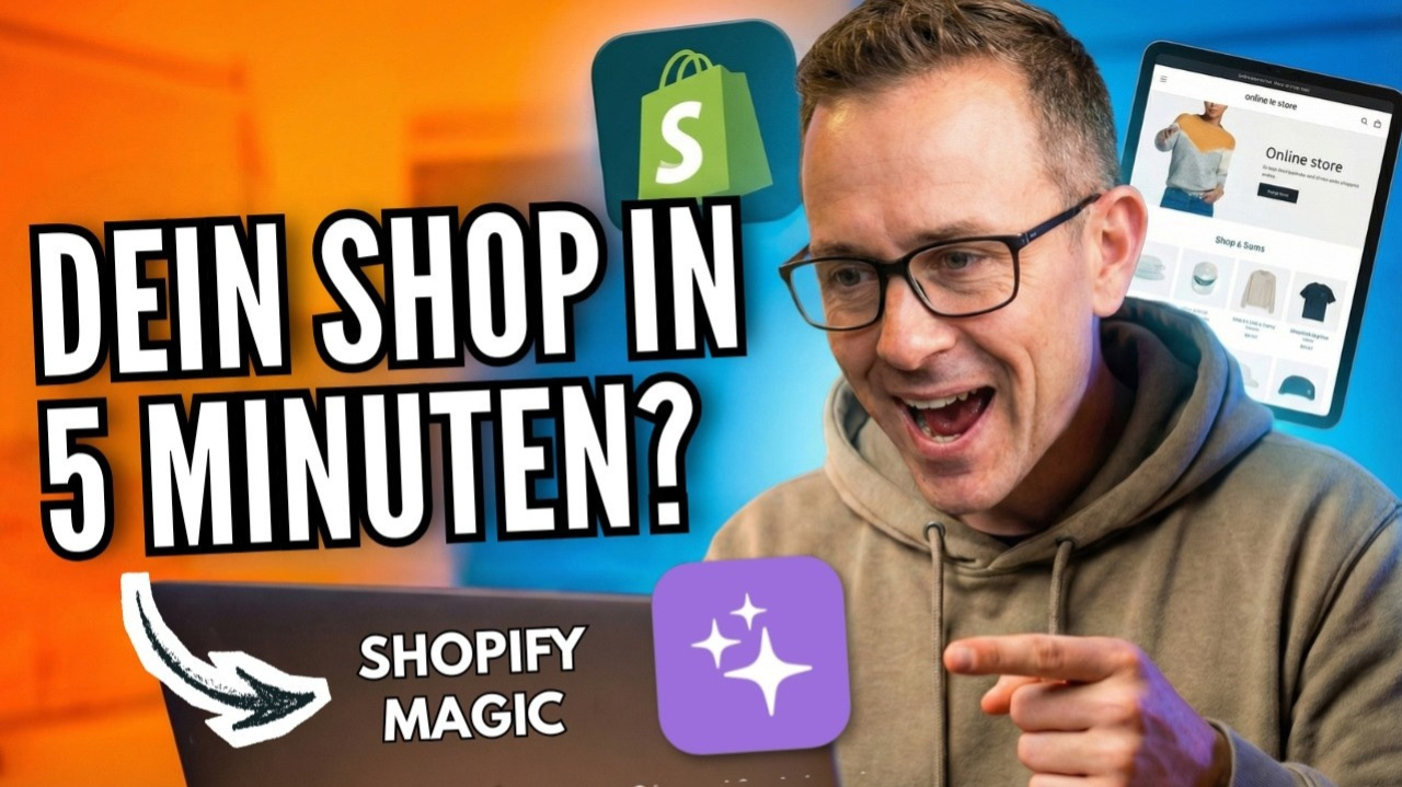 In 5 Minuten zum eigenen Shopify-Store: So baust du deinen Onlineshop mit KI